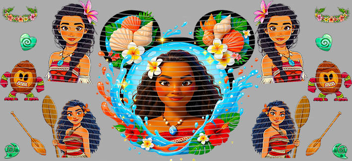 16oz Disney style-D-1488